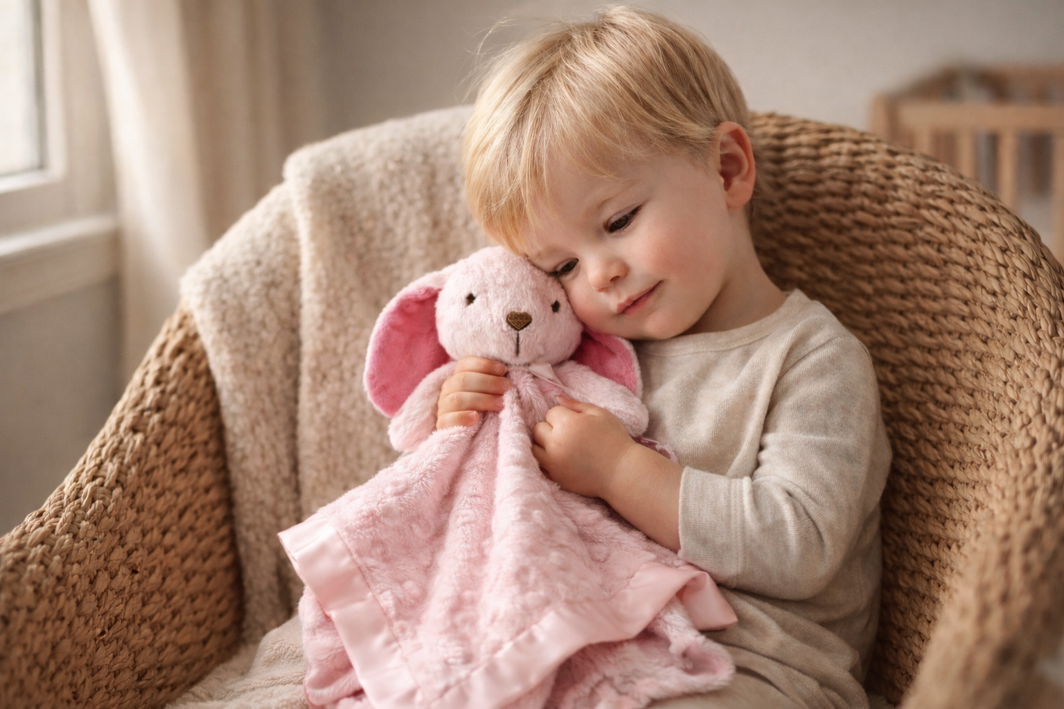 Why Children Hold Security Blankets at Bedtime?